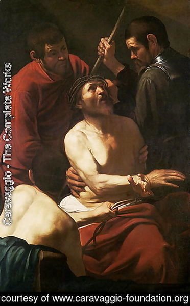 Caravaggio - Christ Crowned by Thorns, c.1602