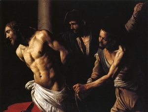 Caravaggio - Flagellation of Christ 2