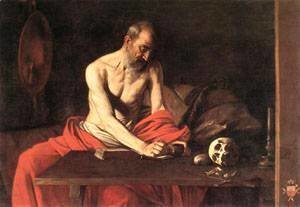 Caravaggio - St Jerome