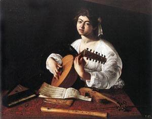 Caravaggio - The Lute Player 2