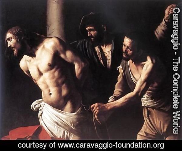 Caravaggio - Christ at the Column c. 1607