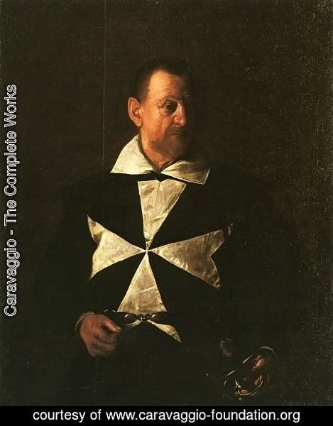 Caravaggio - Portrait of a Courtesan c. 1598