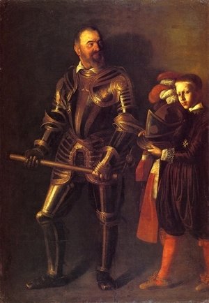 Caravaggio - Portrait of Alof de Wignacourt 1607-08