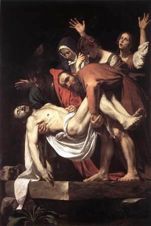 Caravaggio - The Entombment 1602-03