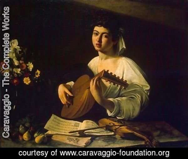 Caravaggio - The Lute Player c. 1600