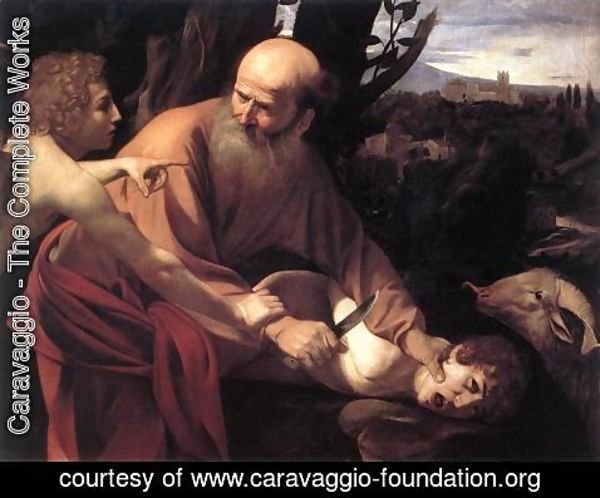 Caravaggio - The Sacrifice of Isaac 1601-02