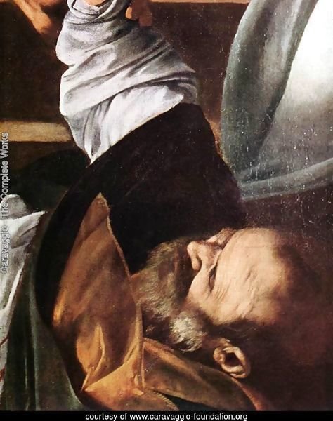 The Martyrdom of St Matthew (detail 3) 1599-1600