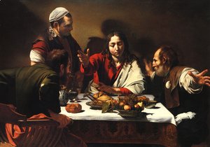 Caravaggio - The Supper at Emmaus, 1601