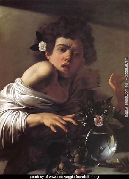 Boy Bitten by a Lizard c.1592-93