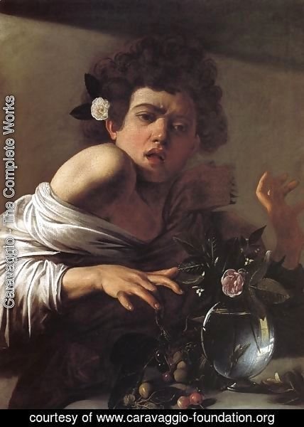 Caravaggio - Boy Bitten by a Lizard c.1592-93