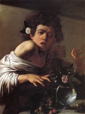Caravaggio - Boy Bitten by a Lizard c.1592-93