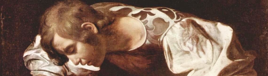 Caravaggio - Narcissus, c.1597-99