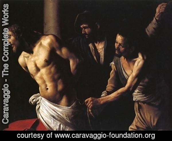 Caravaggio - Flagellation of Christ 2