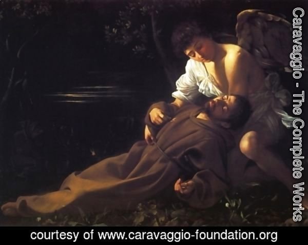 Caravaggio - St Francis in Ecstasy