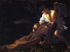 Caravaggio - St Francis in Ecstasy