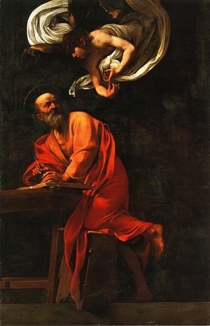 Caravaggio - St. Matthew and the Angel