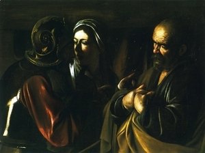 Caravaggio - The Denial of St. Peter