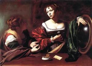 Caravaggio - Martha and Mary Magdalene