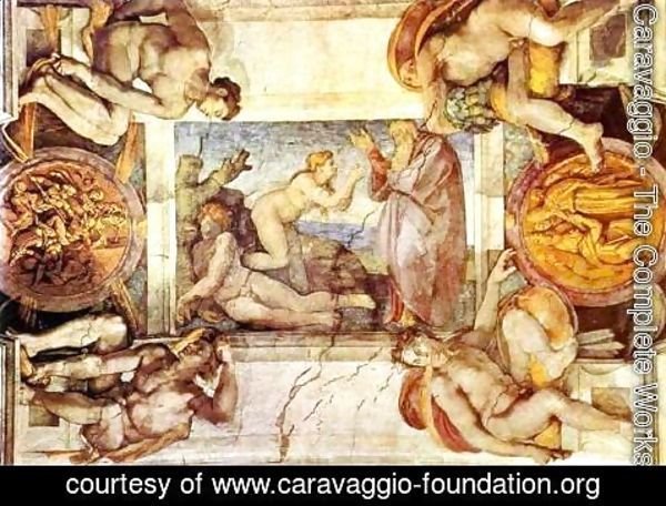 Caravaggio - The Creation of Eve