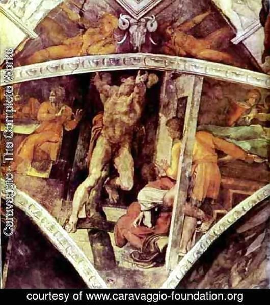 Caravaggio - The Punishment of Haman