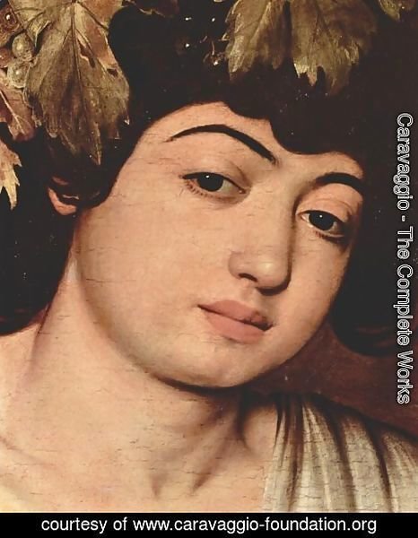 Caravaggio - Bacchus (detail)