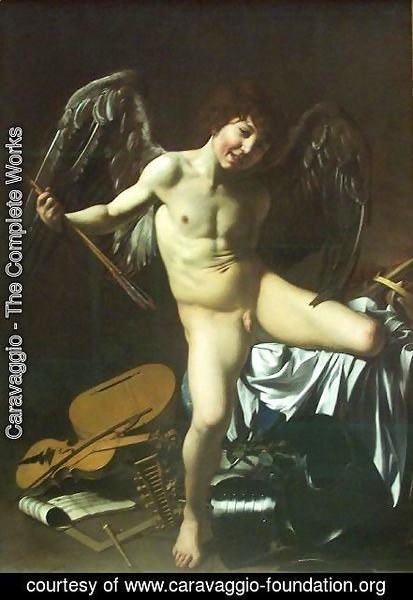 Caravaggio - Victorious Cupid