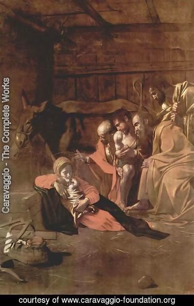 Caravaggio - Adoration of the Shepherds