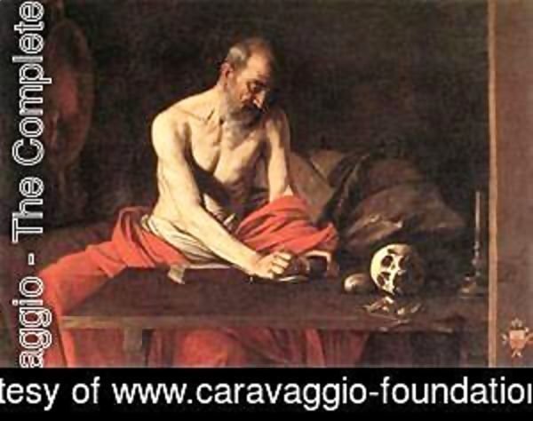 Caravaggio - St Jerome