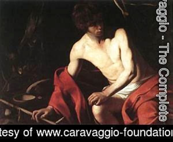 Caravaggio - St John the Baptist1