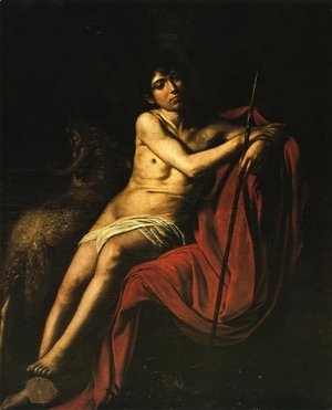 Caravaggio - St John the Baptist3