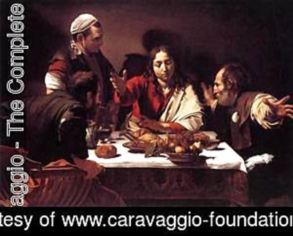 Caravaggio - Supper at Emmaus1