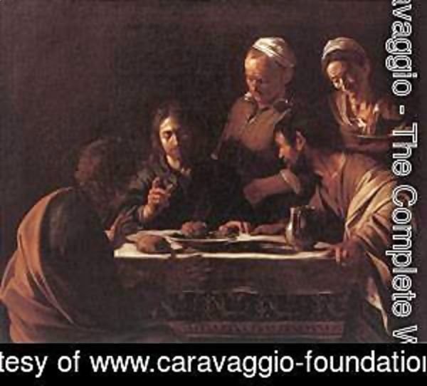 Caravaggio - Supper at Emmaus2