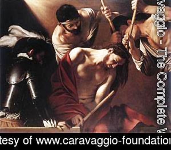 Caravaggio - The Crowning with Thorns1