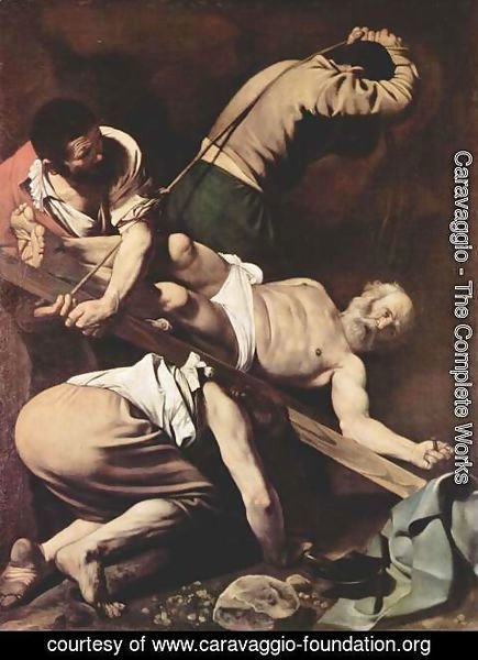 Caravaggio - The Crucifixion of Saint Peter