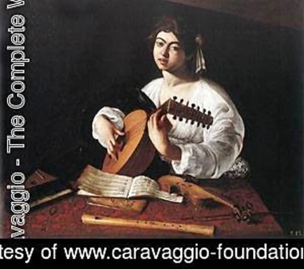 Caravaggio - The Lute Player 2