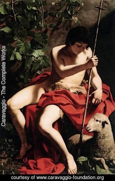 Caravaggio - St John the Baptist 3