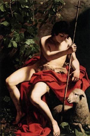 Caravaggio - St John the Baptist 3