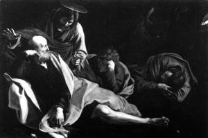 Caravaggio - Christ in the Garden 1603