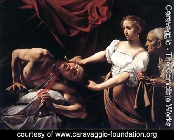 Caravaggio - Judith Beheading Holofernes c. 1598