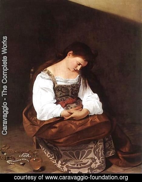 Caravaggio - Magdalene 1596-97