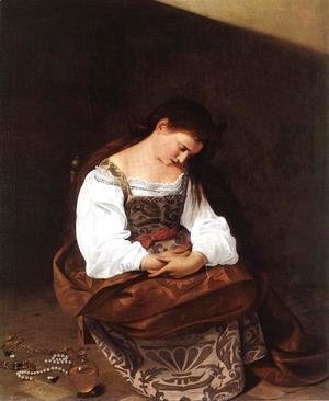 Caravaggio - Magdalene 1596-97