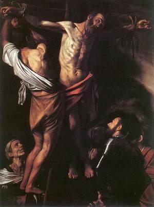 Caravaggio - The Crucifixion of St Andrew c. 1607