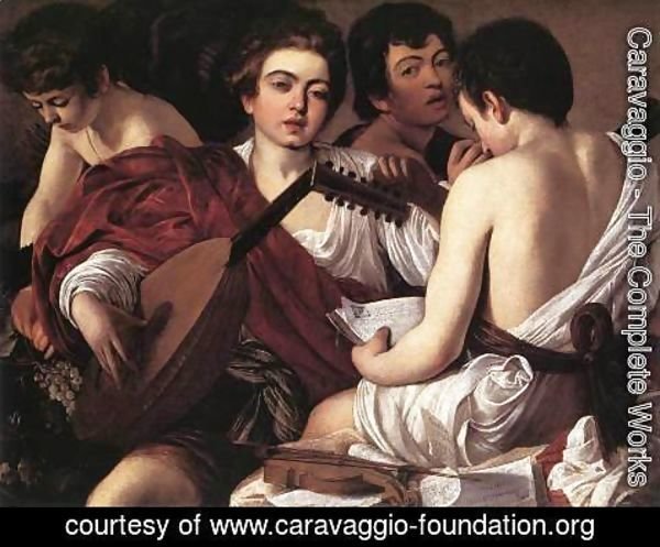 Caravaggio - The Musicians 1595-96