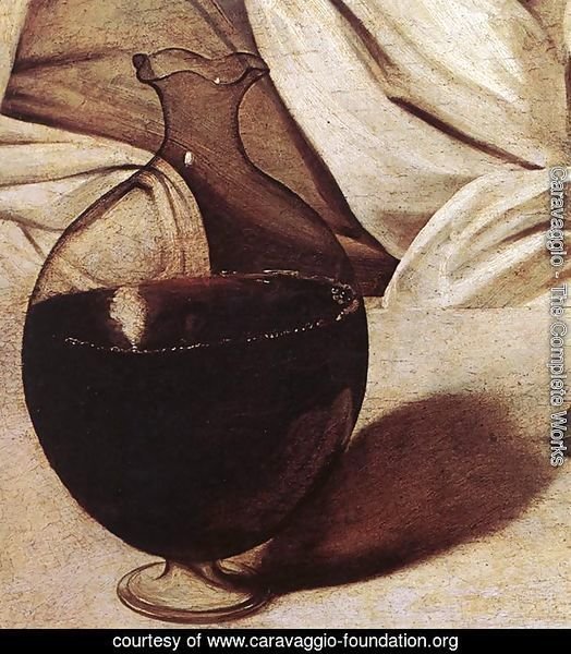 Bacchus (detail 2) c. 1596