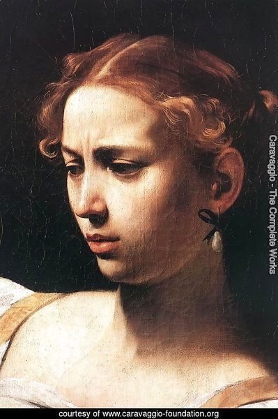 Judith Beheading Holofernes (detail 1) c. 1598