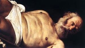 Caravaggio - The Crucifixion of Saint Peter (detail 2) 1600