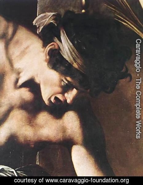 Caravaggio - The Martyrdom of St Matthew (detail 2) 1599-1600