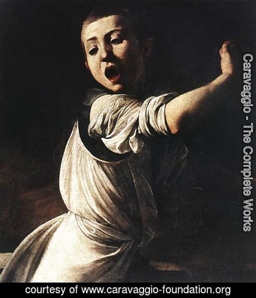 Caravaggio - The Martyrdom of St Matthew (detail 5) 1599-1600