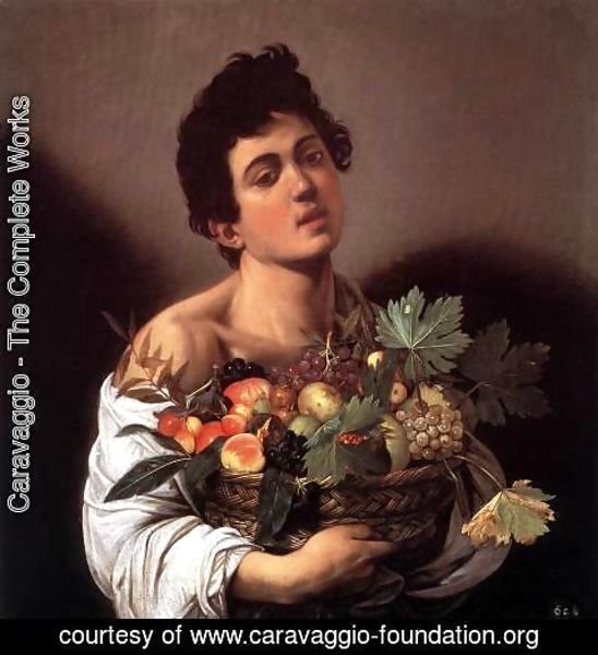 Caravaggio - Boy with a Basket of Fruit (Giovane con un cesto di frutta)