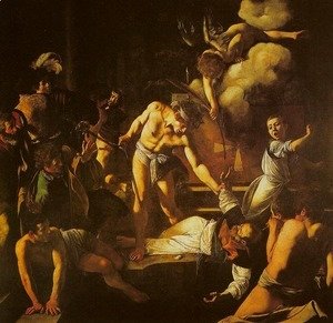 Caravaggio - Martyrdom of St. Matthew (Martirio di san Matteo)